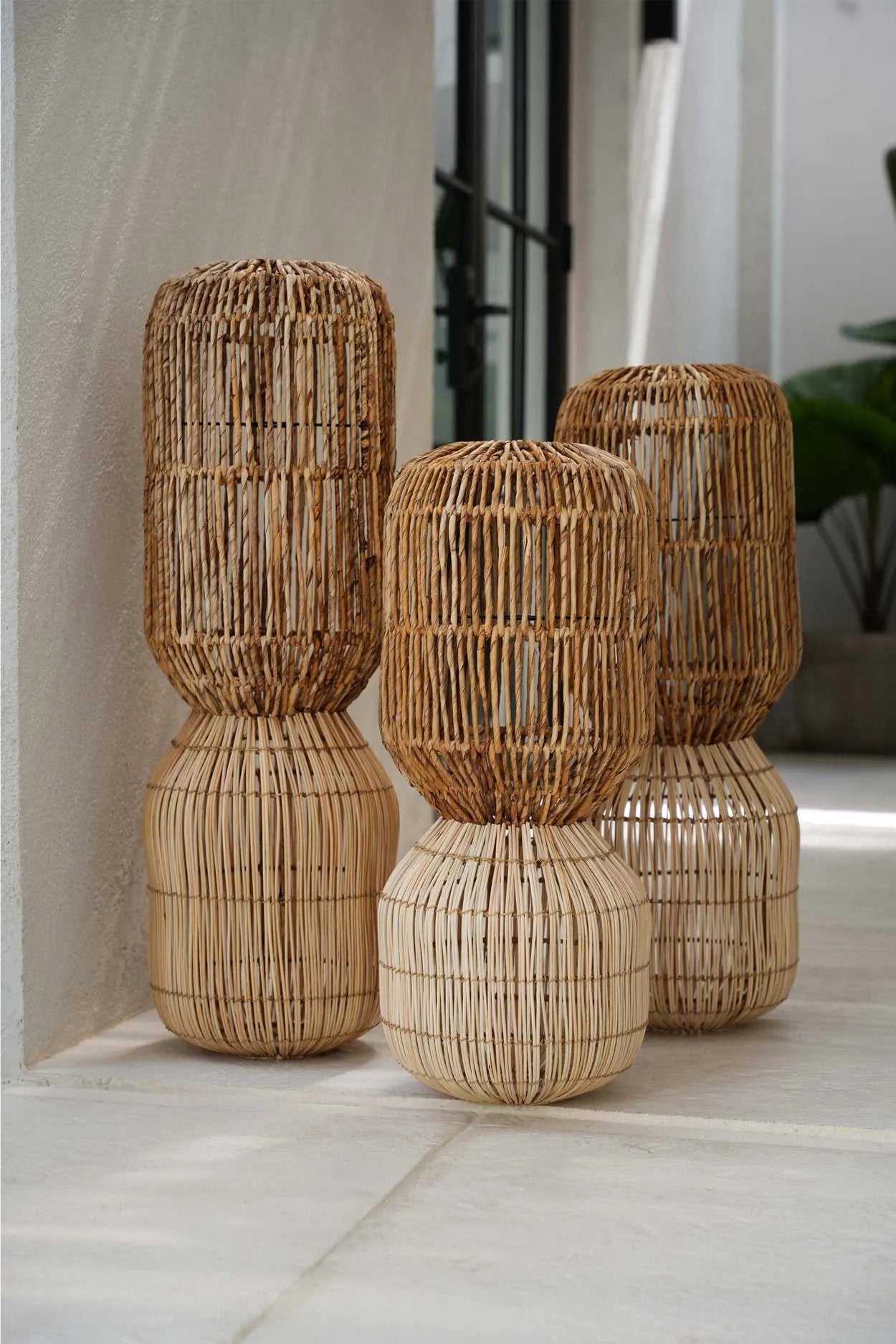 Lampada a sospensione "ChemChem" - Naturale - XL