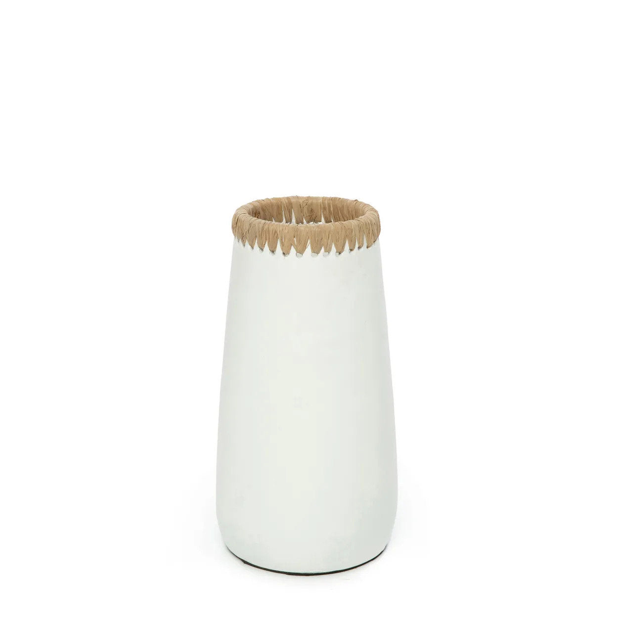 Die heimtückische Vase - Weiß Natur - M