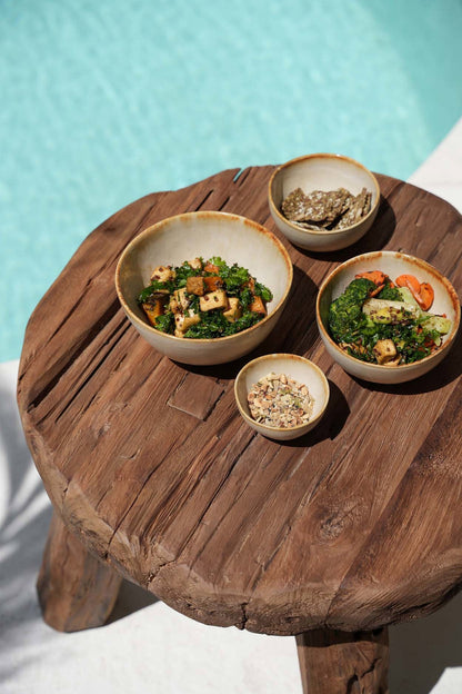 Table d'appoint rustique "Marabunta" - Naturel