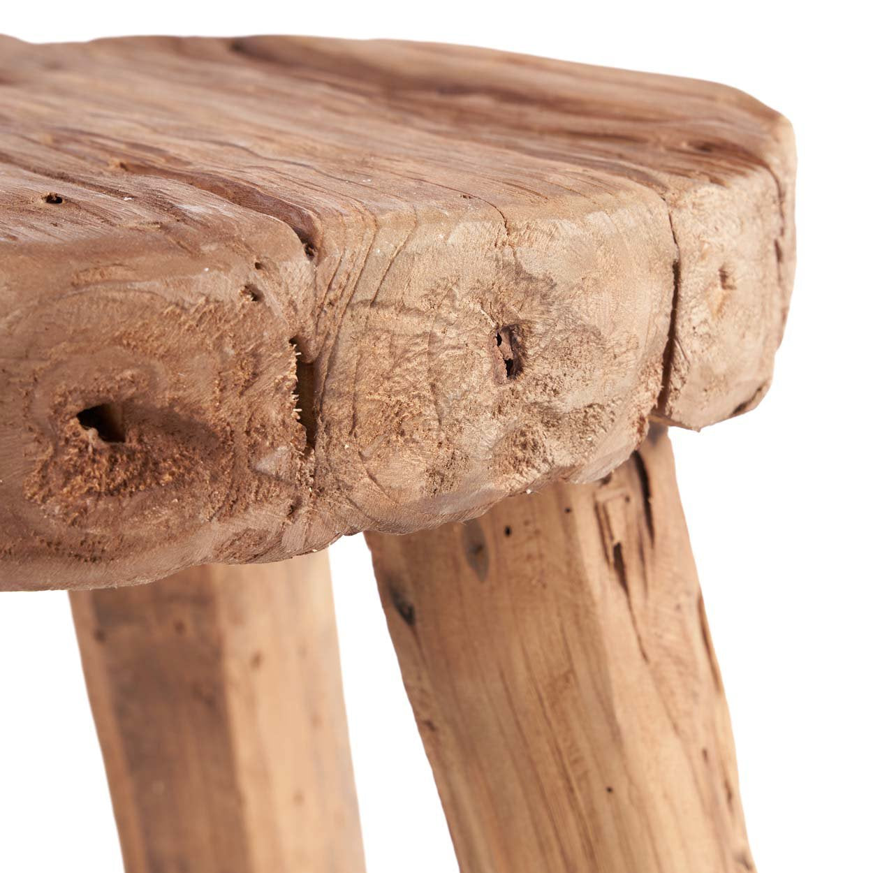 Table d'appoint rustique "Marabunta" - Naturel