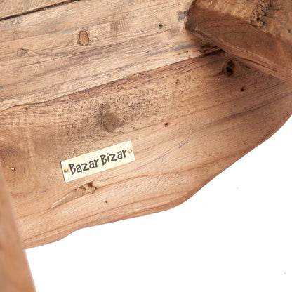 Table d'appoint rustique "Marabunta" - Naturel