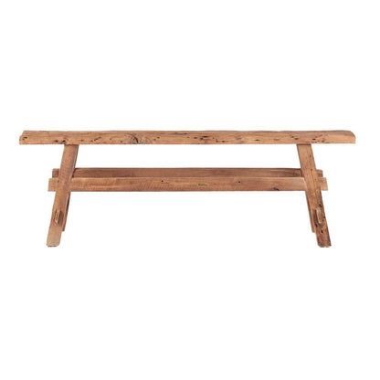 The "Beauteous" Rustic Bench - Natural