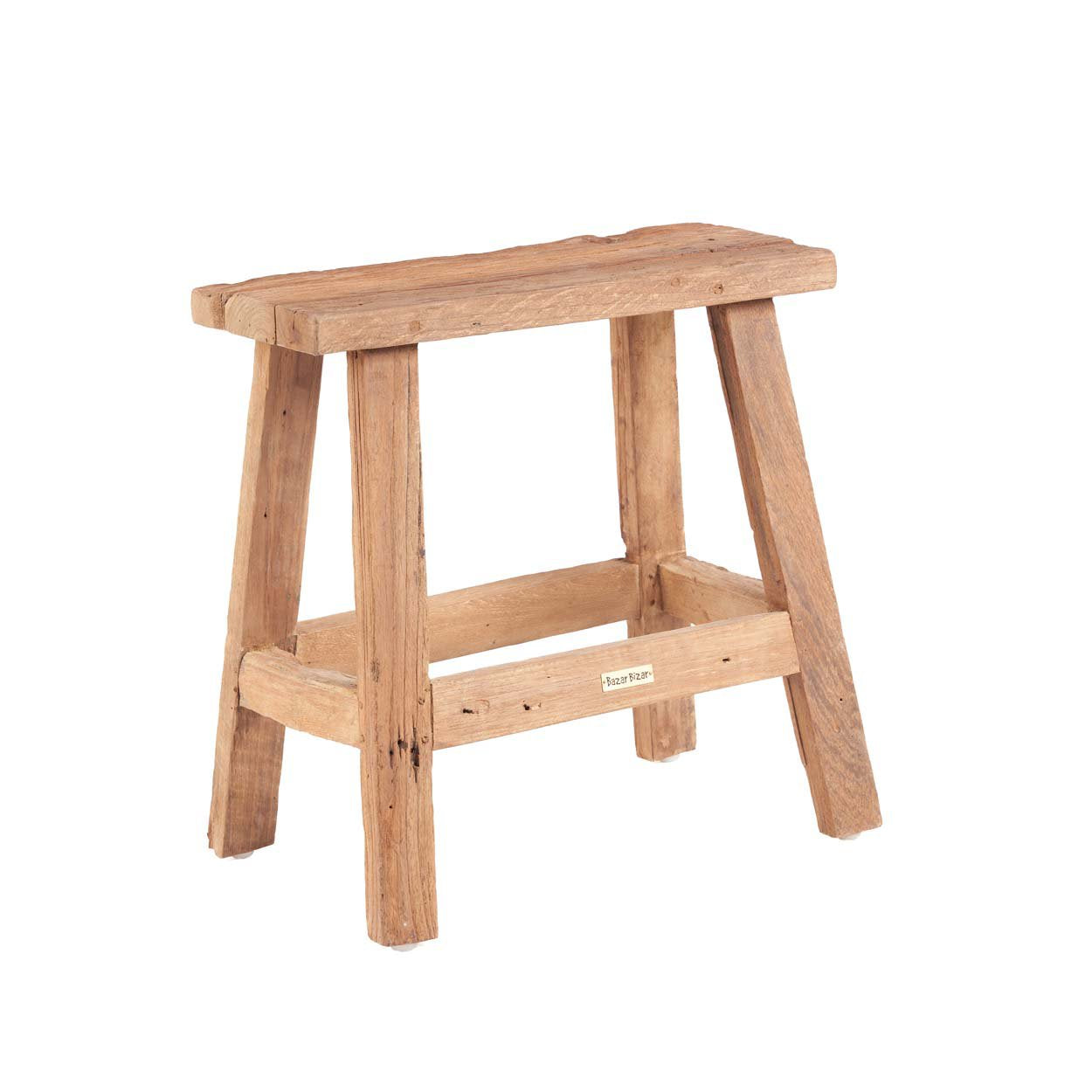 The "Fab" Rustic Stool - Natural