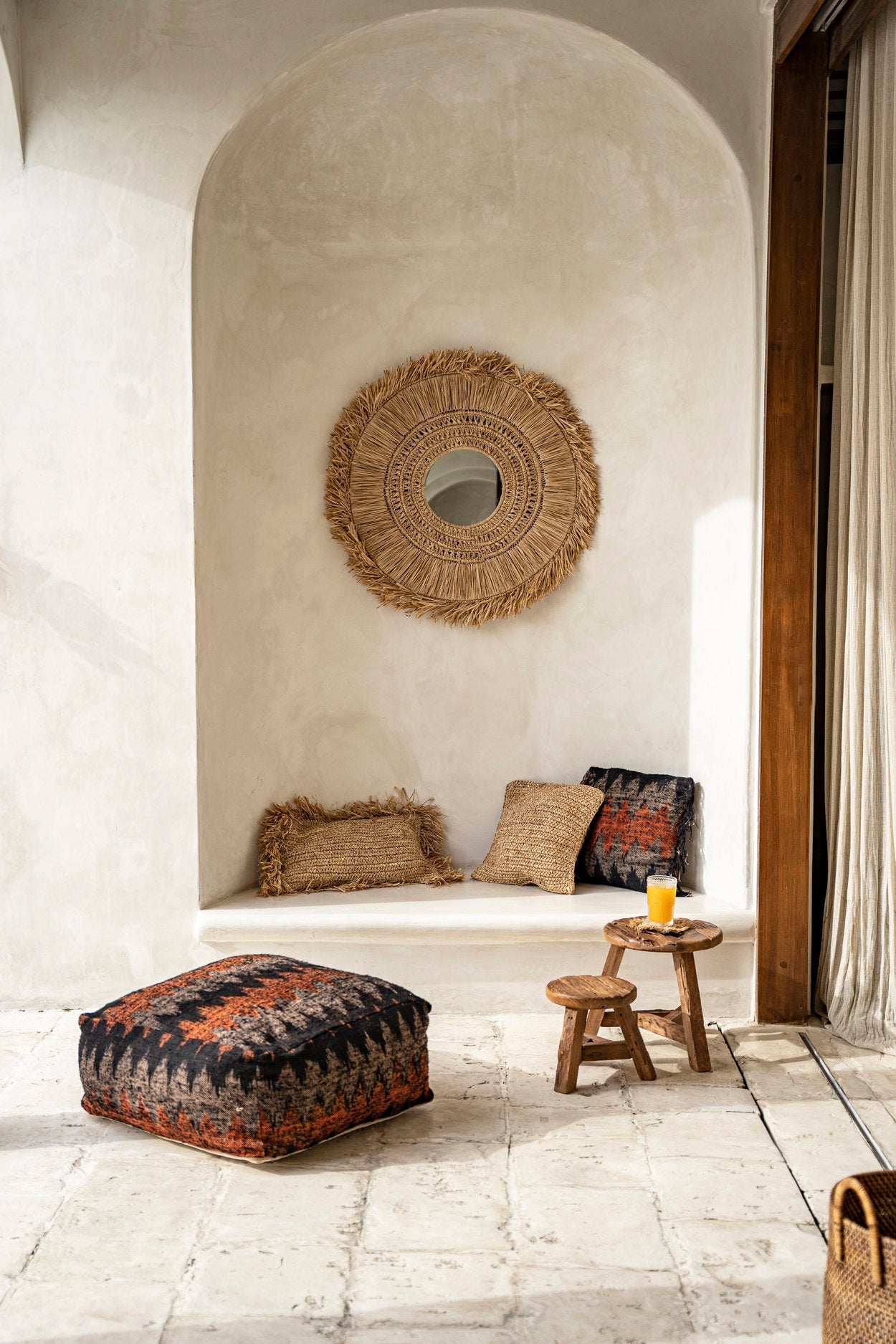 Le tabouret "Yatai" - Naturel - L