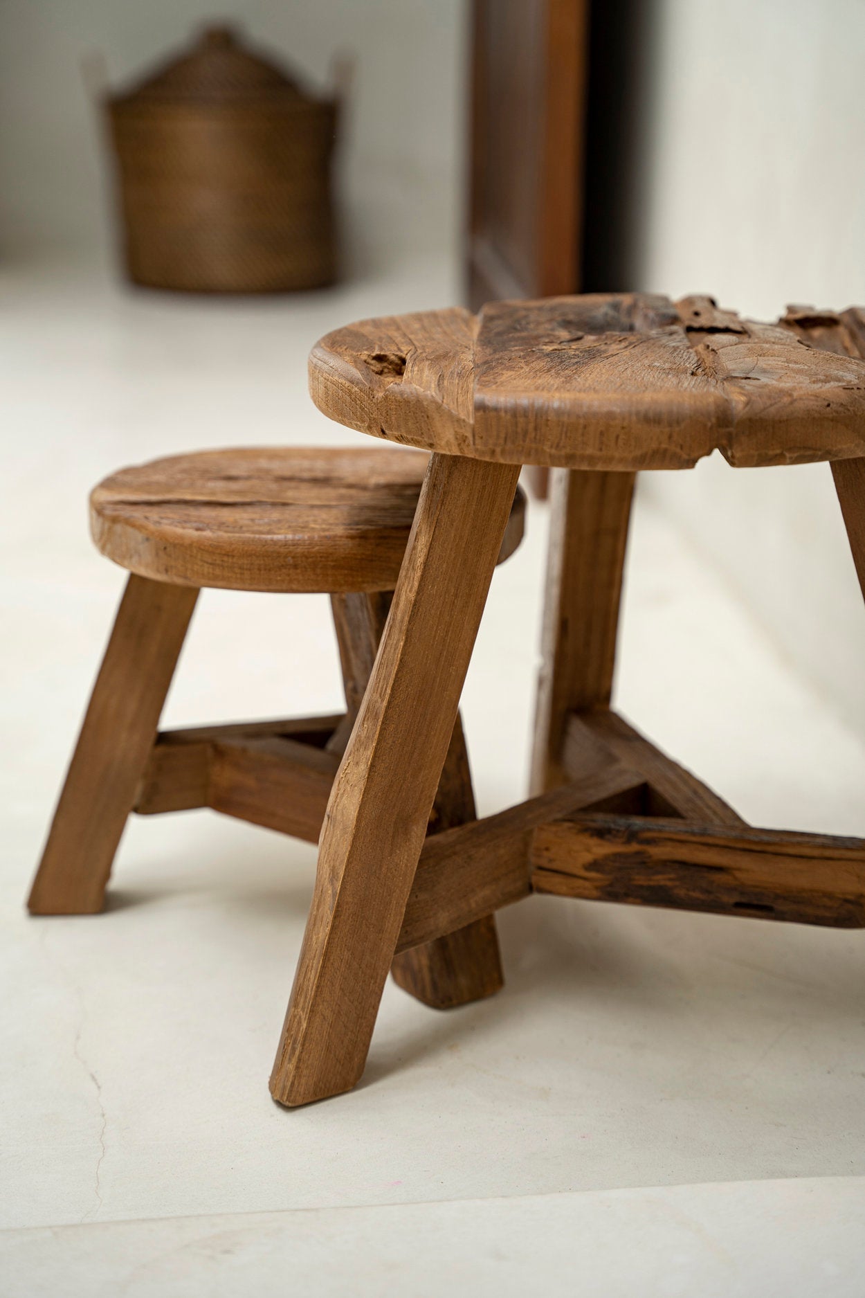 The "Yatai" Stool - Natural - M