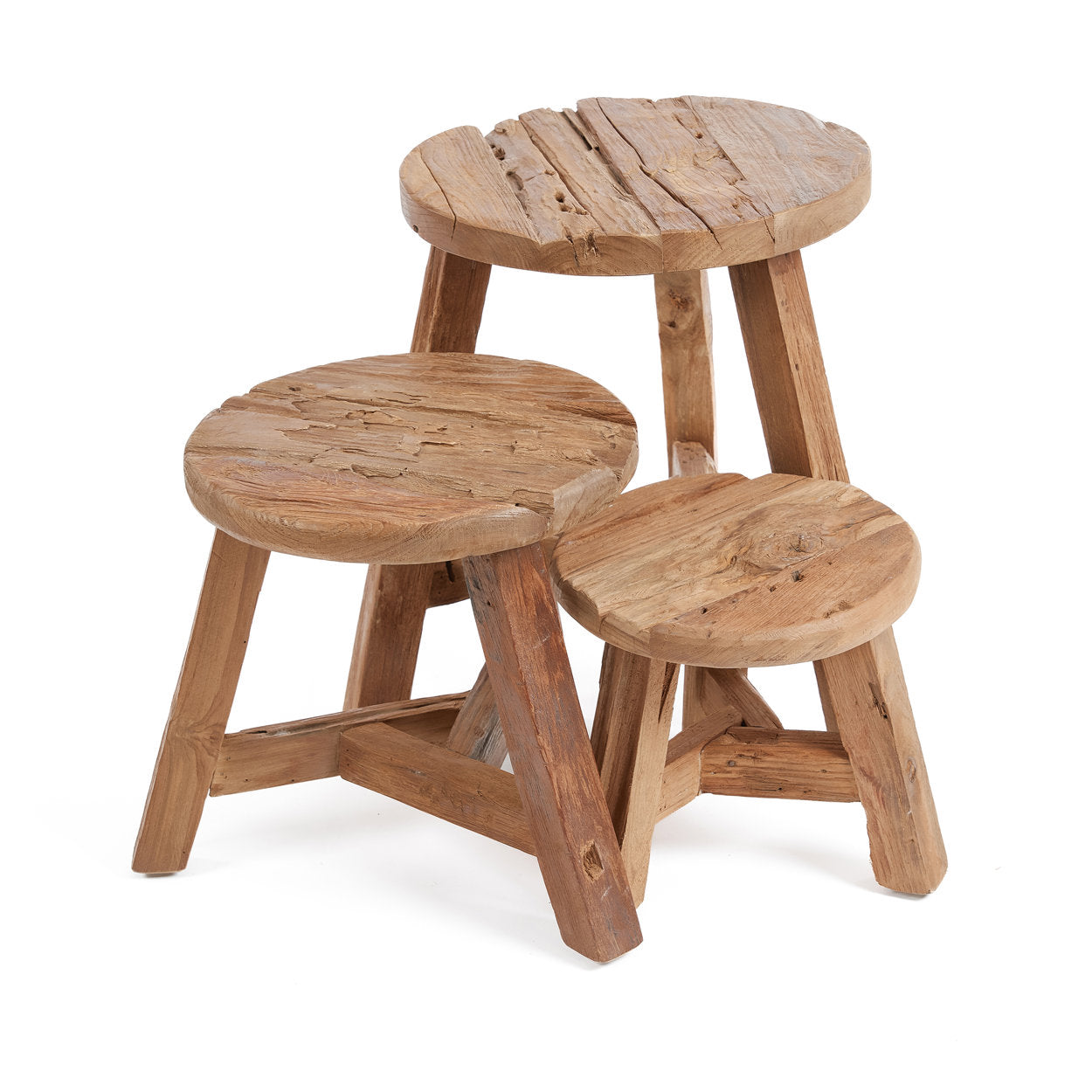 The "Yatai" Stool - Natural - M