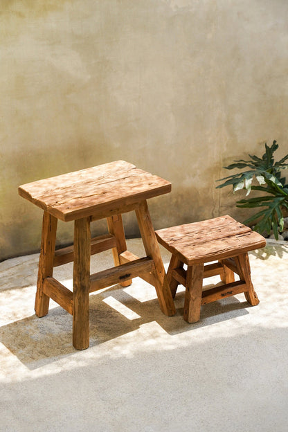 The "Yoke" Stool - Natural - L