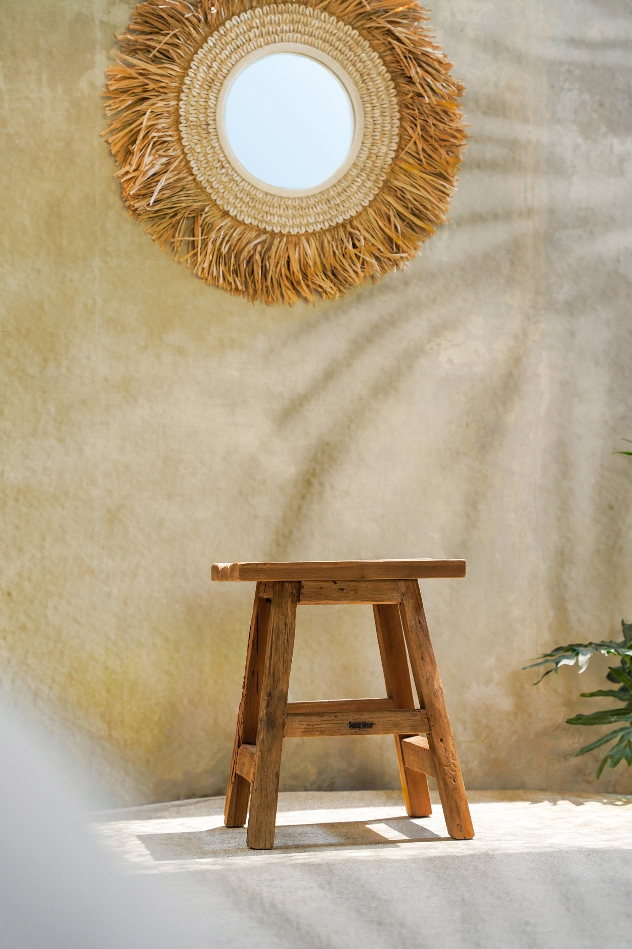 The "Yoke" Stool - Natural - L
