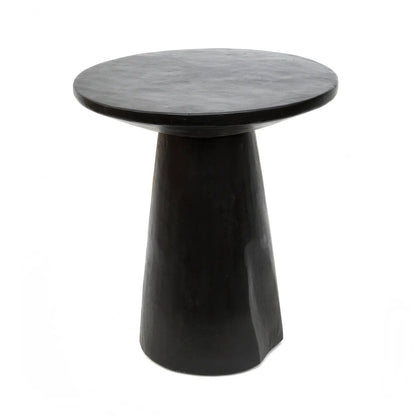 The "Timber Conic" Side Table - Black - 50