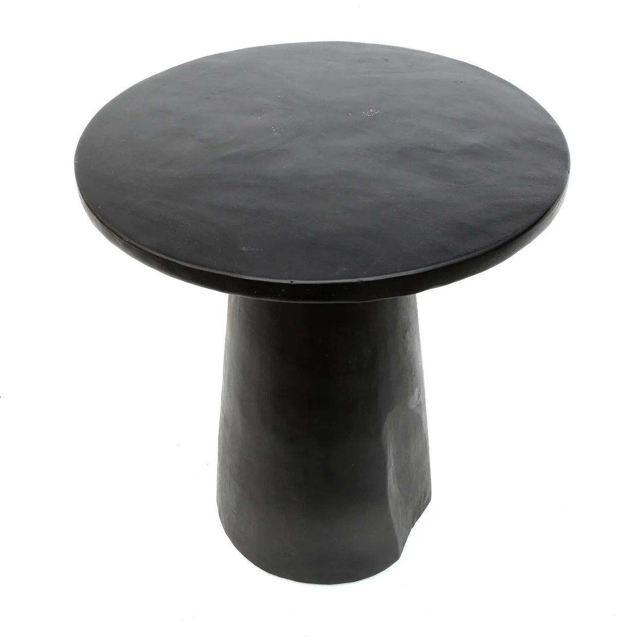 The "Timber Conic" Side Table - Black - 50