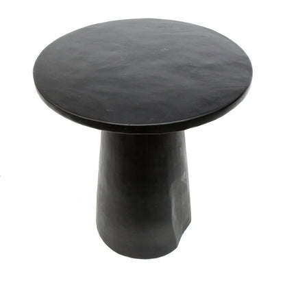 The "Timber Conic" Side Table - Black - 50