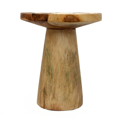 The "Timber Conic" Side Table - Natural - 50