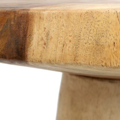 The "Timber Conic" Side Table - Natural - 50