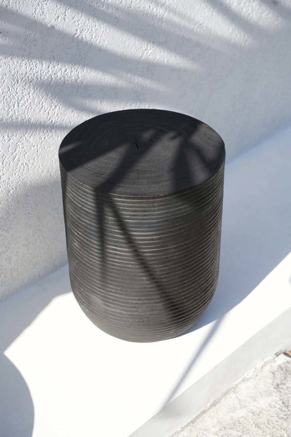 The "Buntuk" Stool - Black