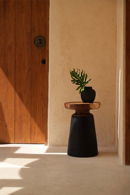 The End Side Table - Φυσικό