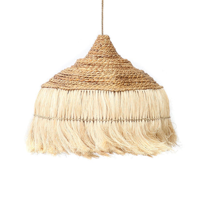 Lampe suspendue "Abaca Hoola" - Naturel - L