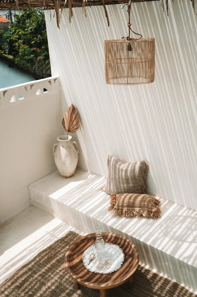 Lampe suspendue "Chacha" - Naturelle - M
