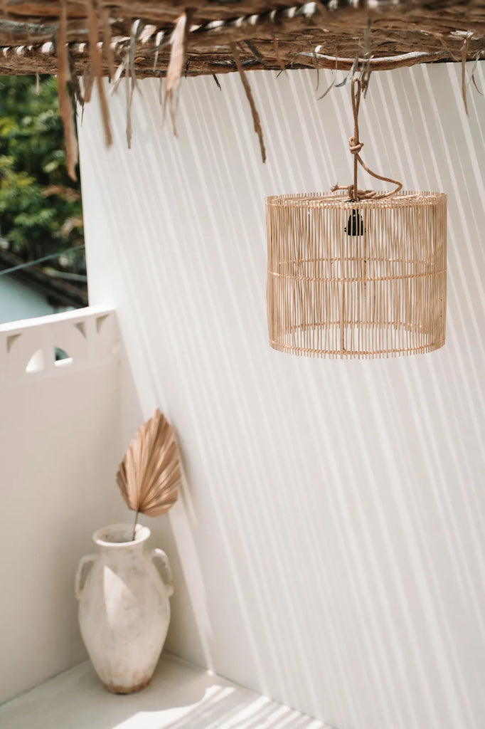 Lampe suspendue "Chacha" - Naturelle - M