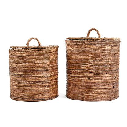 Cesta de Hojas de Plátano "Chingon" - Natural - L