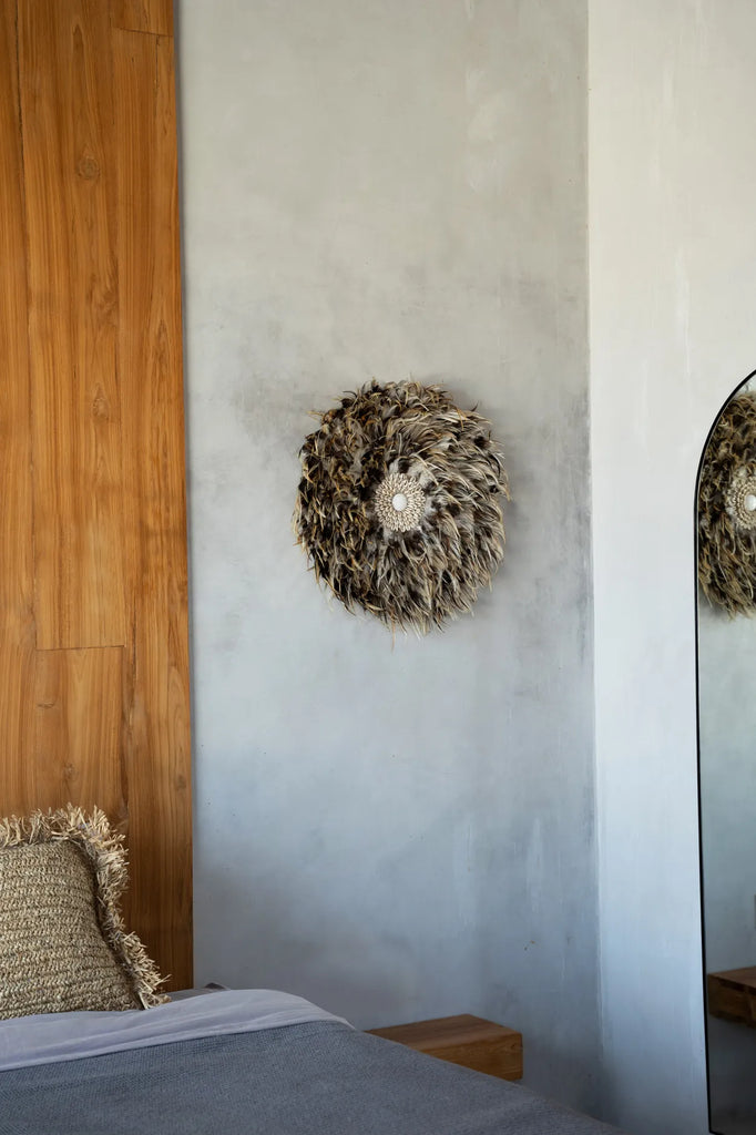 Decorazione da parete "Coastal Juju" - Grigio Marrone - M