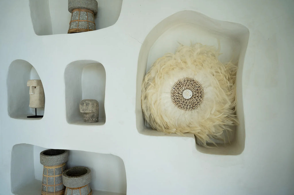 Decorazione da parete "Coastal Juju" - Bianco - L