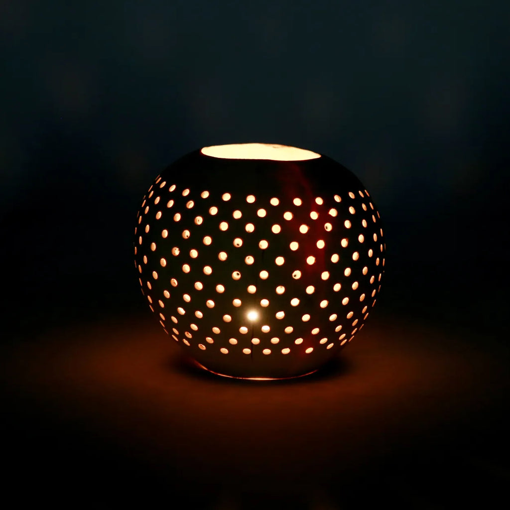 The Coconut Spot Candle Holder - Φυσικό