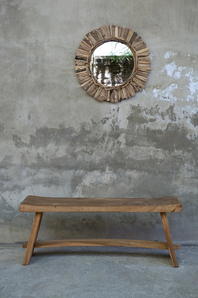 Lo specchio Driftwood Crown - Naturale - M