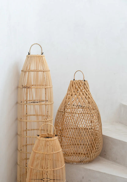 Lampada a sospensione "Kendi" - Naturale - M
