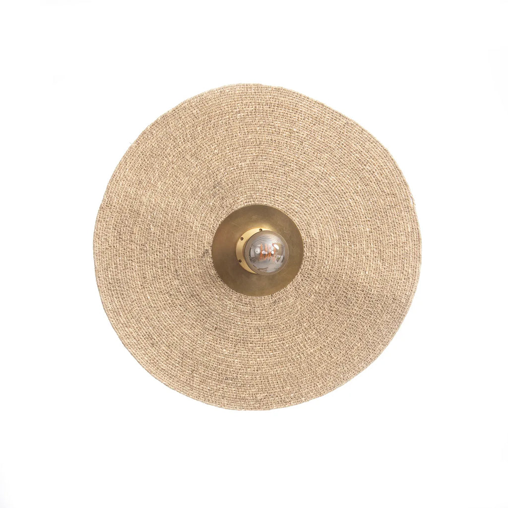 Lampe murale "Let's Groove" - Laiton naturel - M
