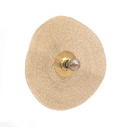 Lampe murale "Let's Groove" - Laiton naturel - M
