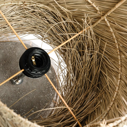 Lampada da tavolo "Lipsi" - Grigio cemento naturale