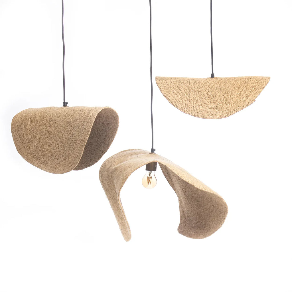 Lampe suspendue "Lovalova" - Naturelle - M