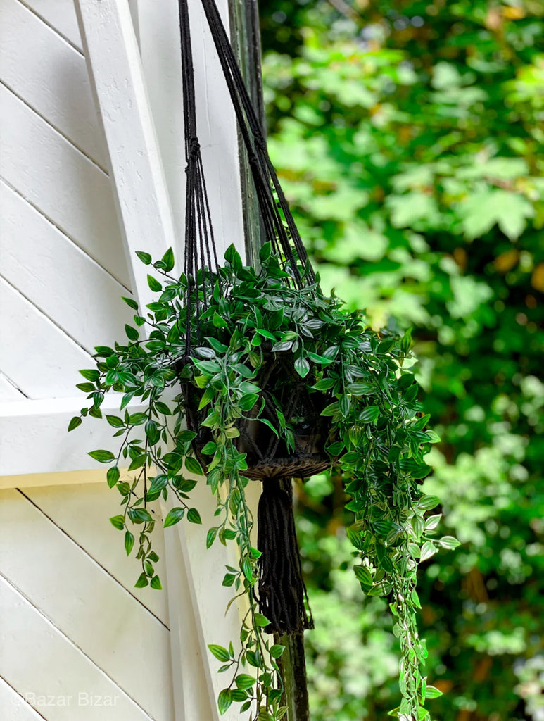 Le cintre Macrame - Noir - S