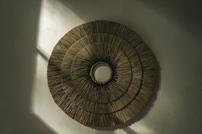 Decoro da parete "Mengdong" - Nero naturale