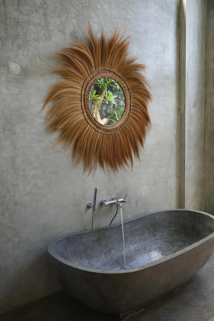 Lo specchio "Mufasa" - Naturale - XL