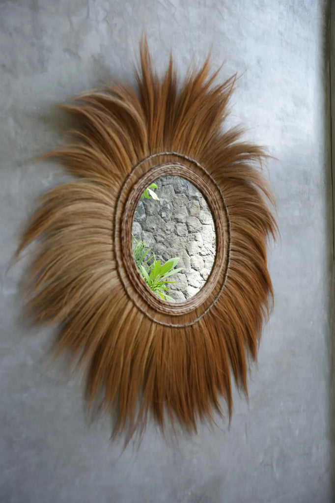 Lo specchio "Mufasa" - Naturale - XL