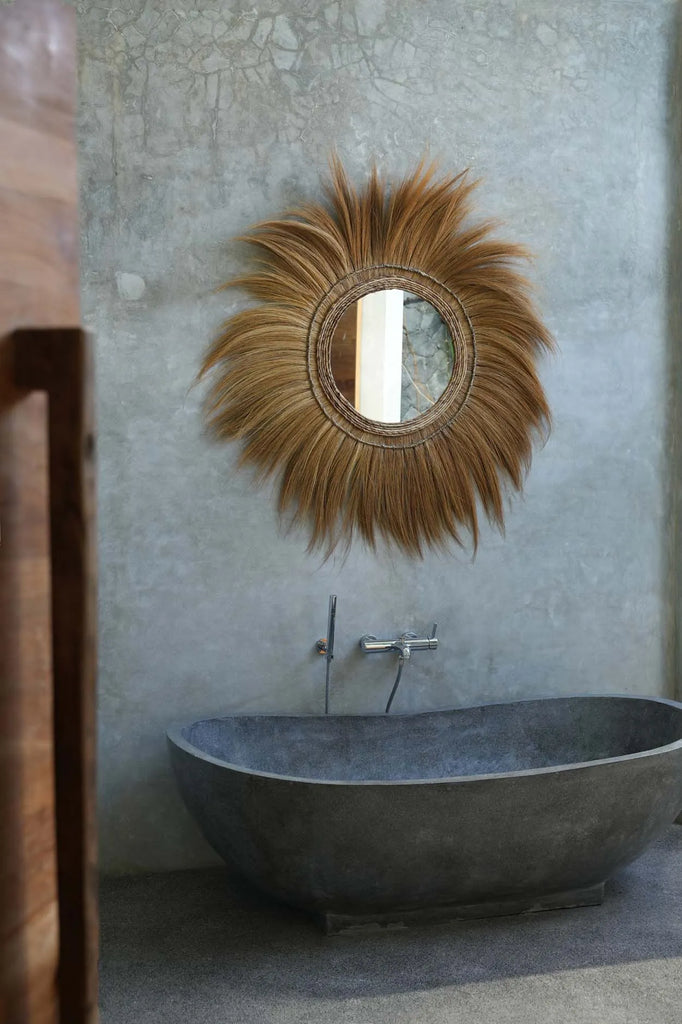 Lo specchio "Mufasa" - Naturale - XL