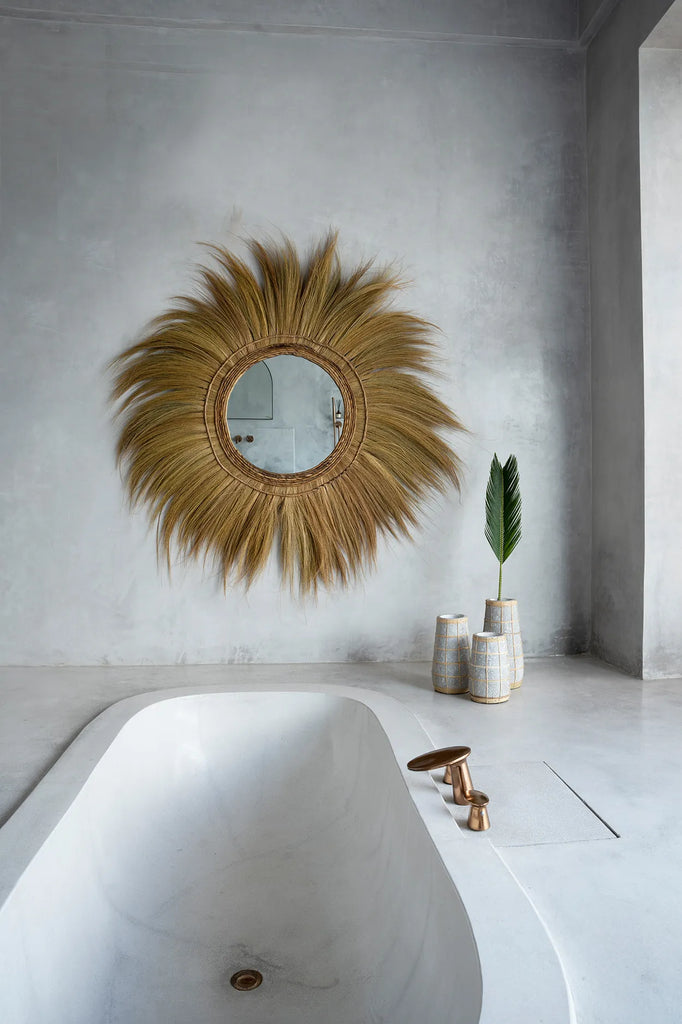 Lo specchio "Mufasa" - Naturale - XL