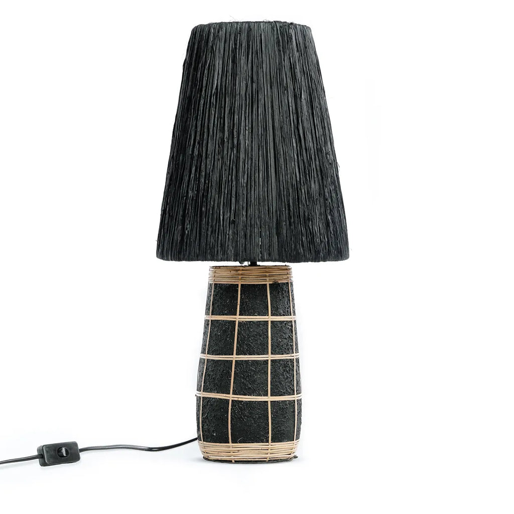 Lampe à poser "Naxos" - Noir naturel