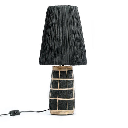 Lampe à poser "Naxos" - Noir naturel