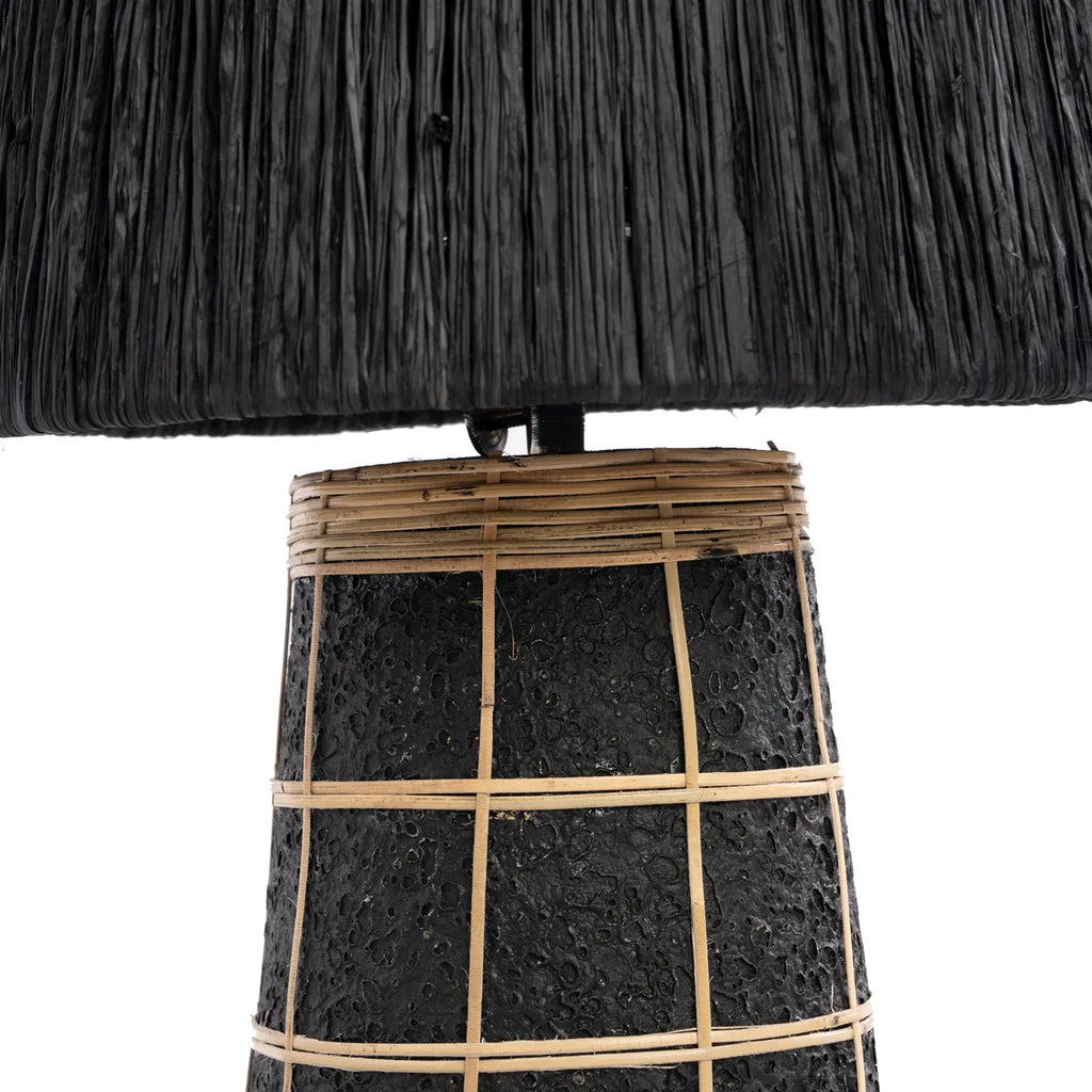 Lampe à poser "Naxos" - Noir naturel