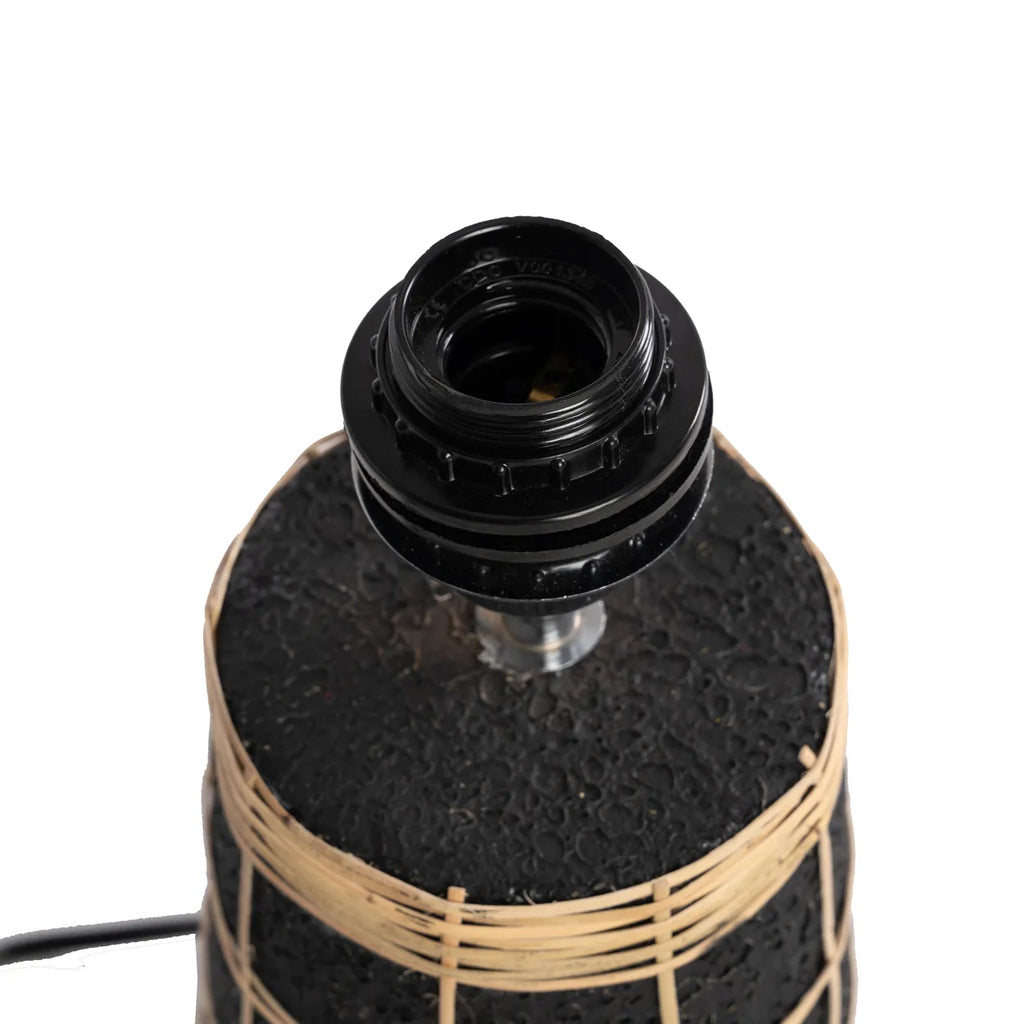 Lampe à poser "Naxos" - Noir naturel