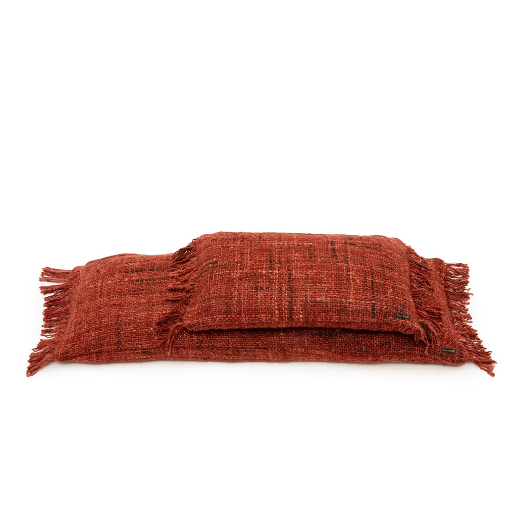 Il copricuscino "Oh My Gee" - Rosso ciliegia - 35x100