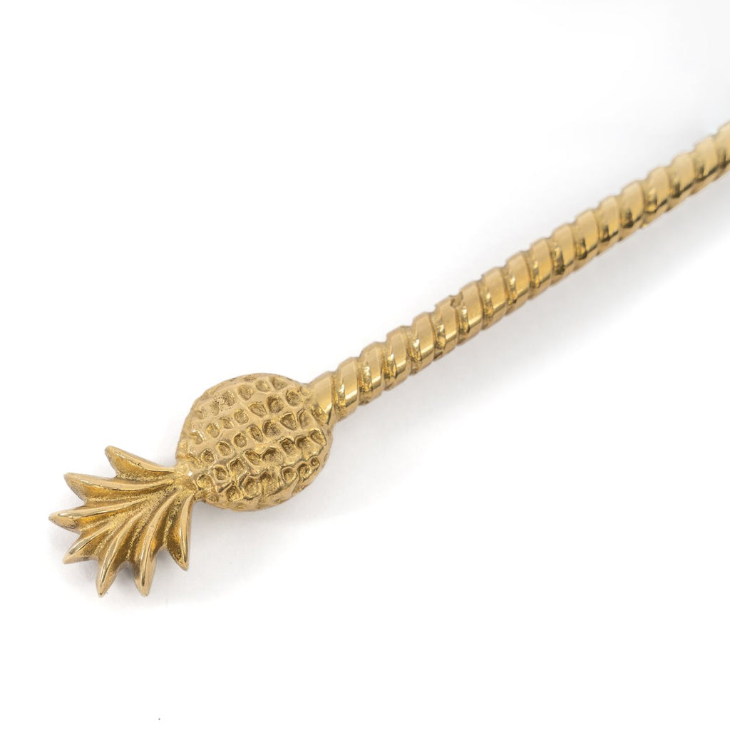 Cucharilla "Piña" - Dorado