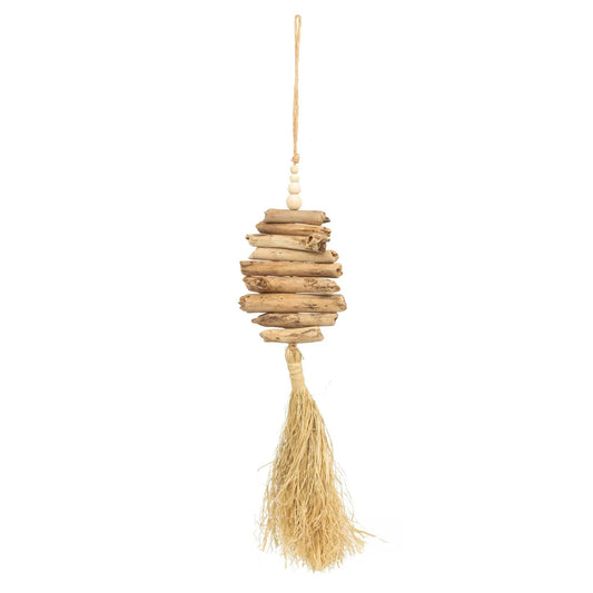 Το κρεμαστό διακοσμητικό Raffia Driftwood