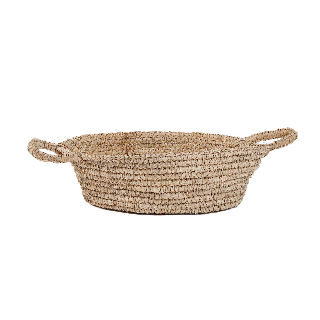 Der Raffia-Korb - Natur - M