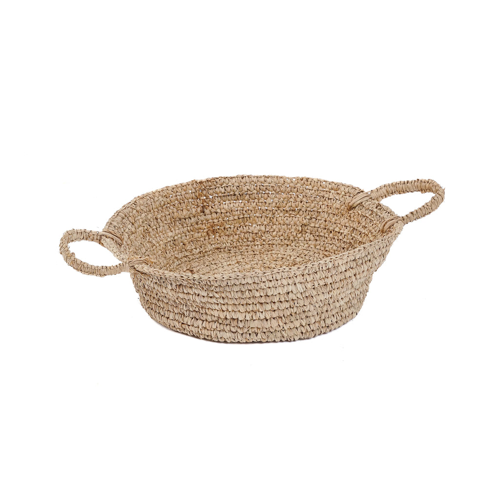 Der Raffia-Korb - Natur - M