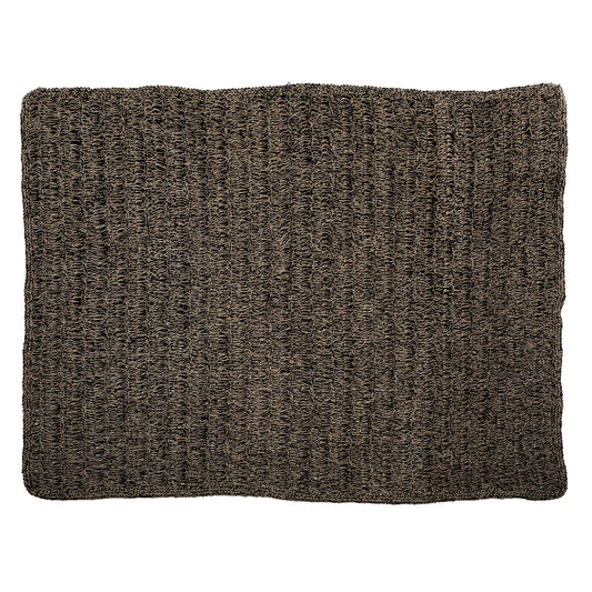 Tappeto Seagrass - Nero Naturale - 200x300