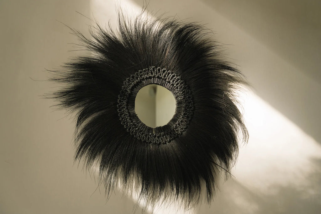 Le miroir "Simba" - Noir - L