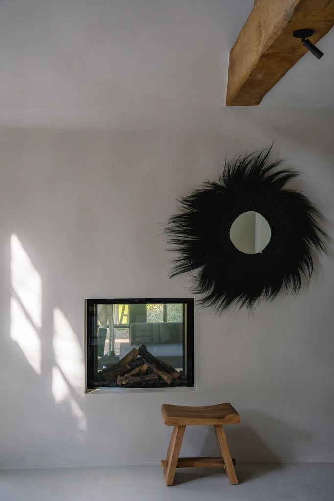 Le miroir "Simba" - Noir - L